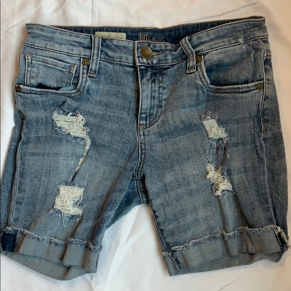 Kut from the Kloth distressed shorts